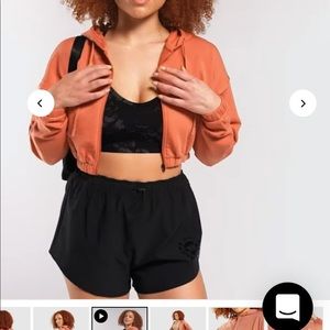 Cropped KKFIT gymshark hoodie